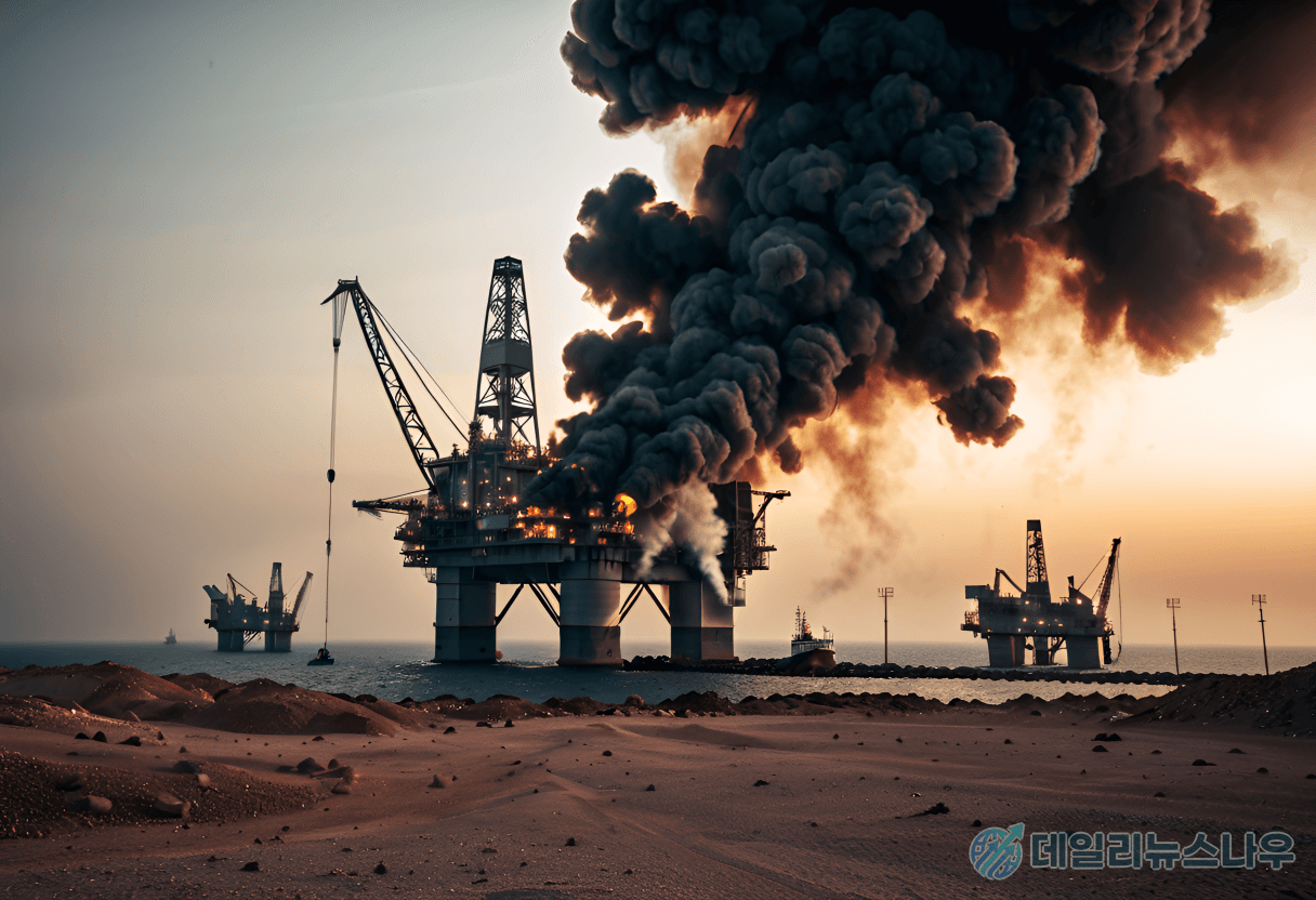 이란 전쟁 격화로 유가 급등, 양측 에너지 시설 공격 확대