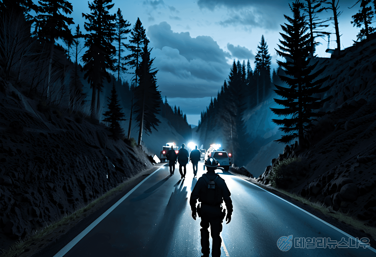 규모 7.7 지진으로 삼림 해안 재난 악몽 재현, 주민들 고통스러운 밤