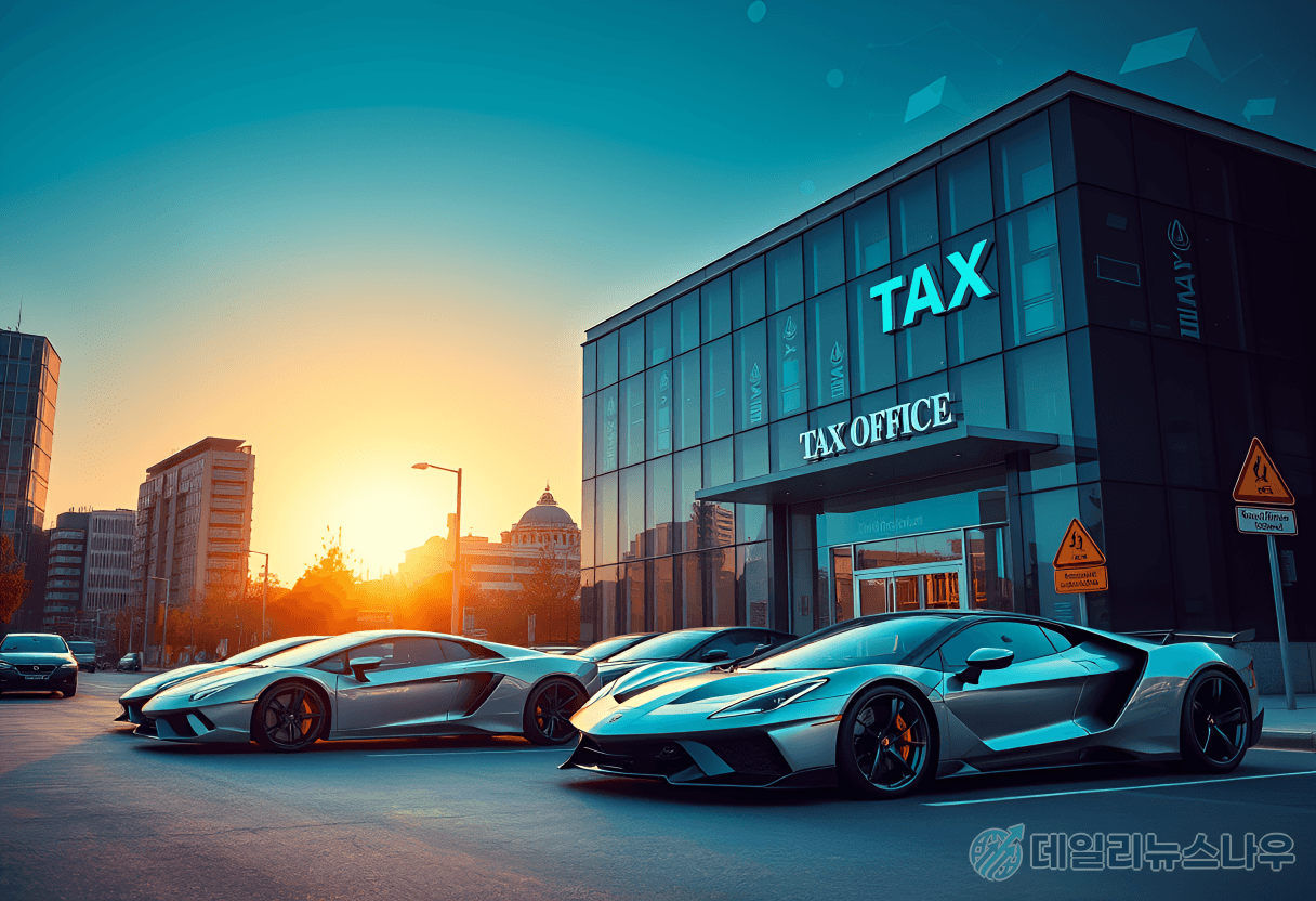 법인 명의 슈퍼카 사적 사용 적발 강화, 국세청 '명백한 탈세' 경고