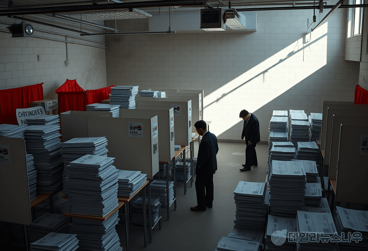 6·3 지방선거 투표용지 부족 50곳…22곳서 투표 중단
