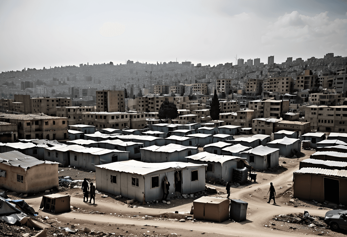 헤즈볼라-이스라엘 교전 격화로 레바논 대규모 난민 위기 심화