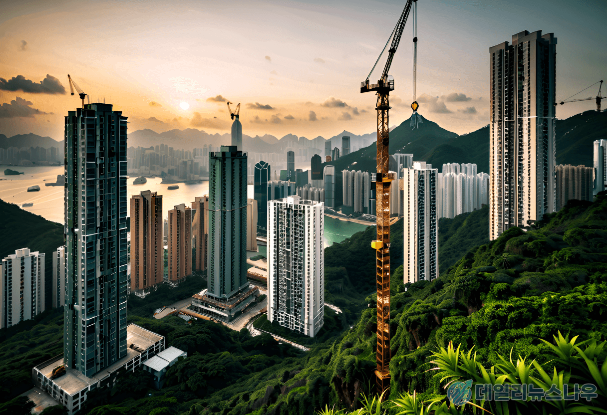 홍콩 부동산 개발사들 매진 이후 가격 인상 시험...회복 신호