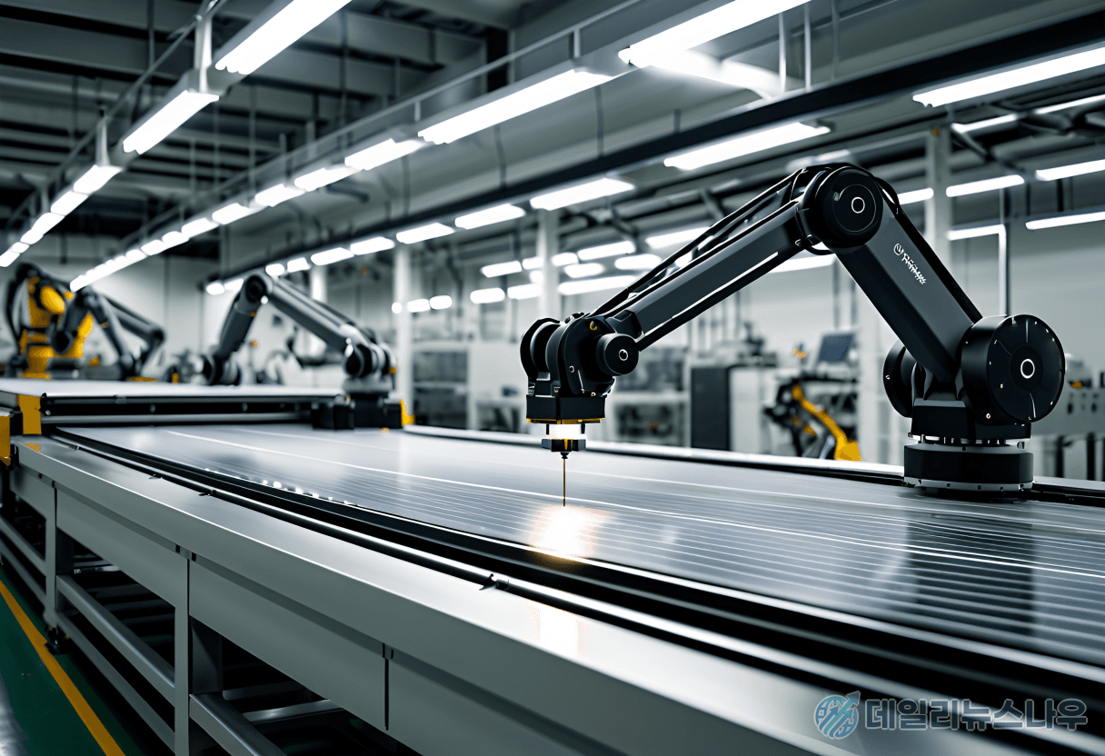 인공지능 기반 태양전지 자동화 시스템, 효율성 27% 달성